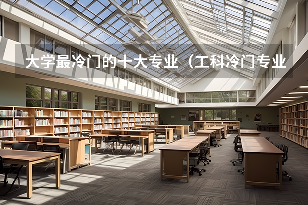 大学最冷门的十大专业（工科冷门专业排名前十名）