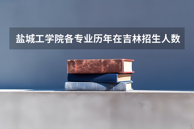 盐城工学院各专业历年在吉林招生人数（学费介绍）