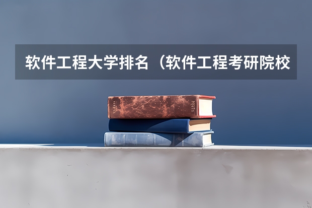 软件工程大学排名(软件工程考研院校排名)