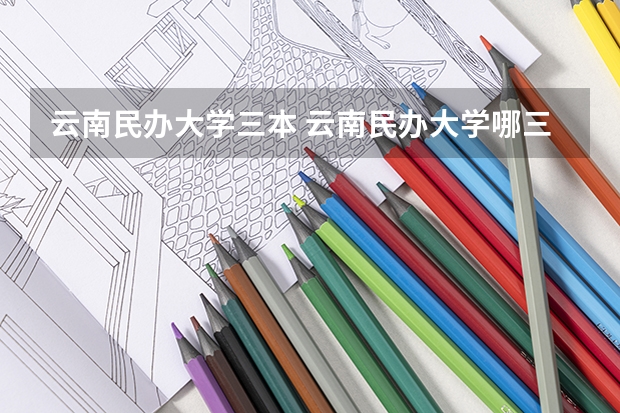 云南民办大学三本 云南民办大学哪三所比较好?