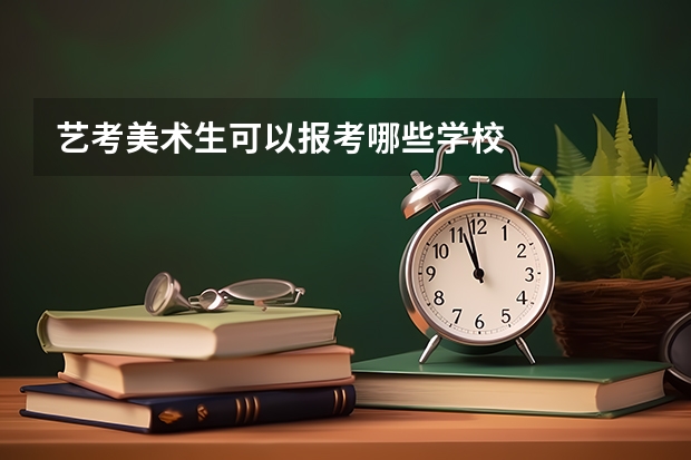 艺考美术生可以报考哪些学校