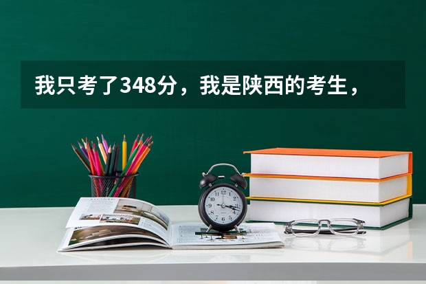 我只考了348分,我是陕西的考生,能上个什么的西安公办大学?
