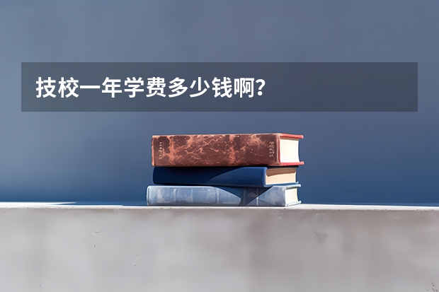 技校一年学费多少钱啊?