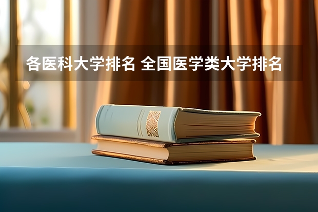 各医科大学排名 全国医学类大学排名最新排名