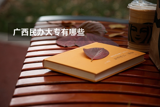 广西民办大专有哪些
