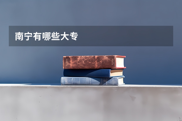 南宁有哪些大专