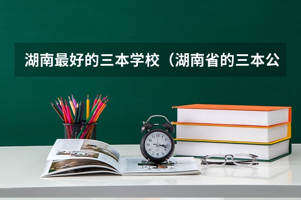 湖南最好的三本学校（湖南省的三本公办学校名单）