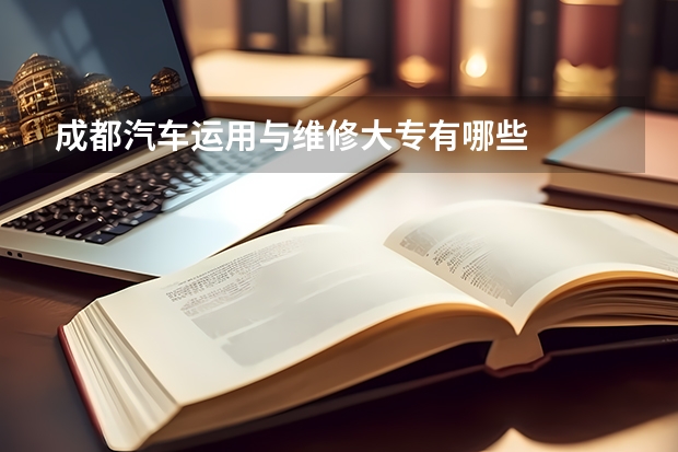成都汽车运用与维修大专有哪些