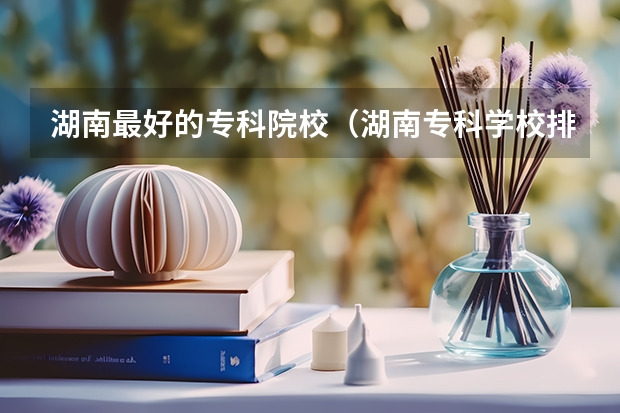湖南最好的专科院校(湖南专科学校排名榜)