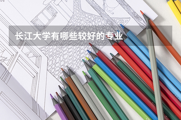 长江大学有哪些较好的专业