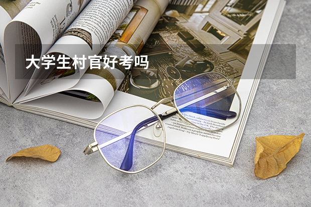 大学生村官好考吗