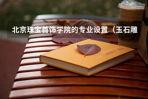 北京珠宝首饰学院的专业设置(玉石雕刻的步骤)