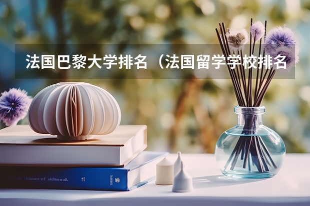 法国巴黎大学排名(法国留学学校排名)