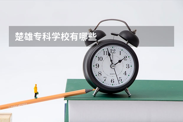 楚雄专科学校有哪些