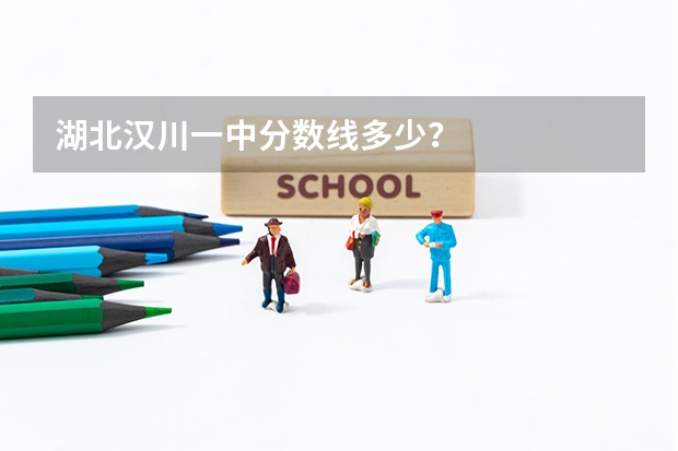 湖北汉川一中分数线多少？