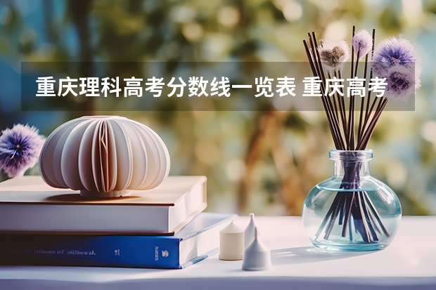 重庆理科高考分数线一览表 重庆高考分数线