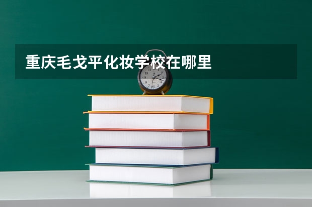 重庆毛戈平化妆学校在哪里