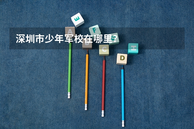 深圳市少年军校在哪里?