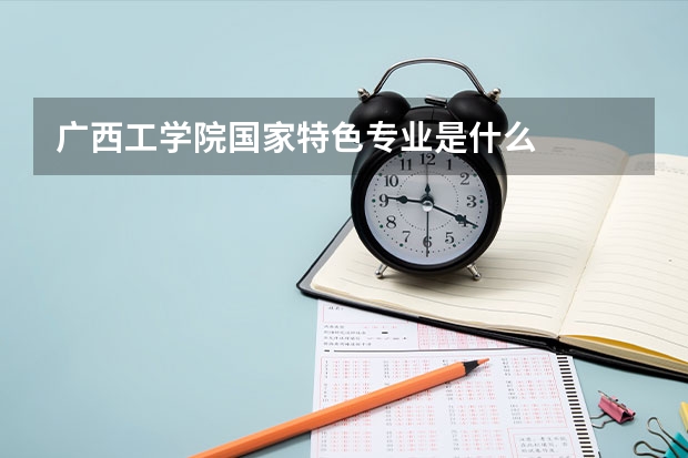 广西工学院国家特色专业是什么