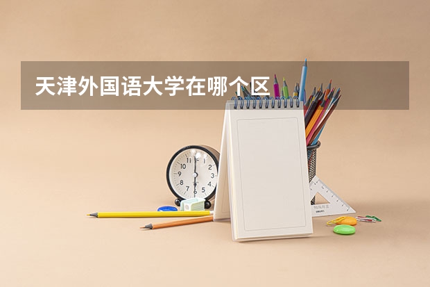 天津外国语大学在哪个区