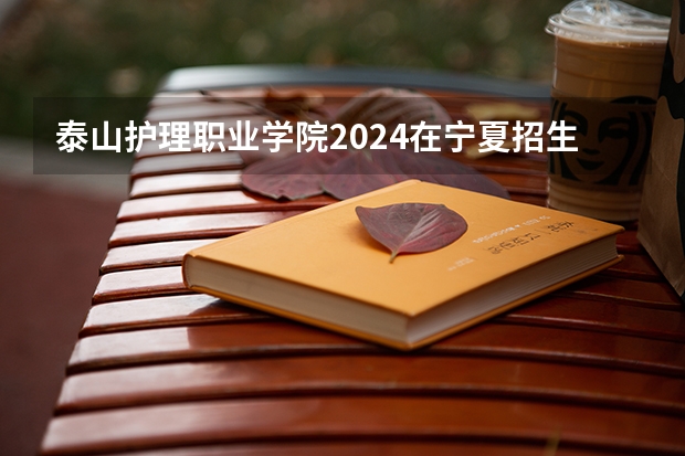 泰山护理职业学院2024在宁夏招生计划 招多少人