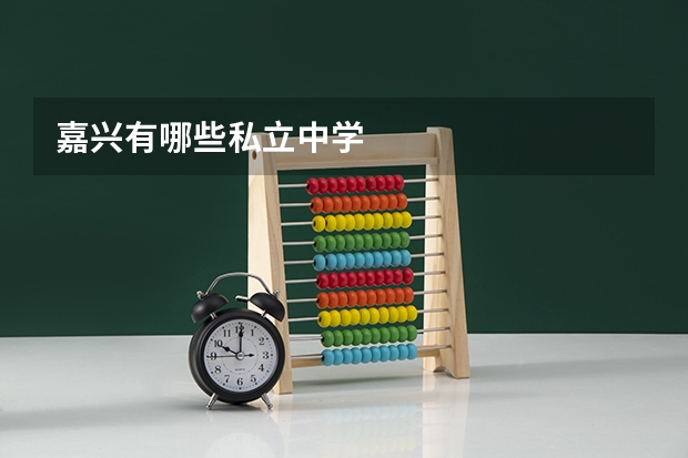 嘉兴有哪些私立中学