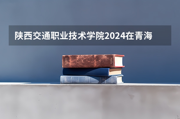 陕西交通职业技术学院2024在青海招生计划 招多少人