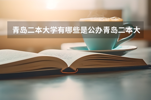 青岛二本大学有哪些是公办青岛二本大学