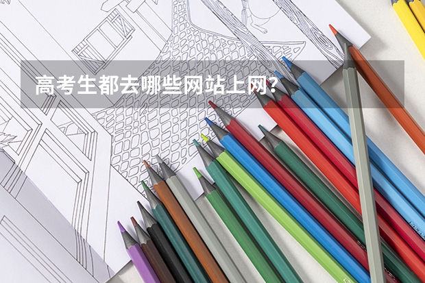 高考生都去哪些网站上网？