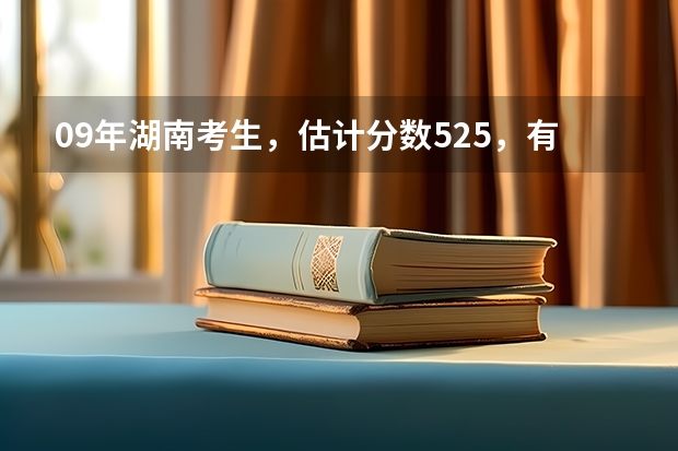 09年湖南考生,估计分数525,有哪所好点的日语专业的二本大学吗?