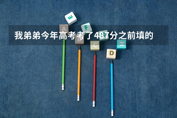 我弟弟今年高考考了487分之前填的志愿没走到现在想上攀枝花学院，请问要如何联系攀枝花学院招生办呢？