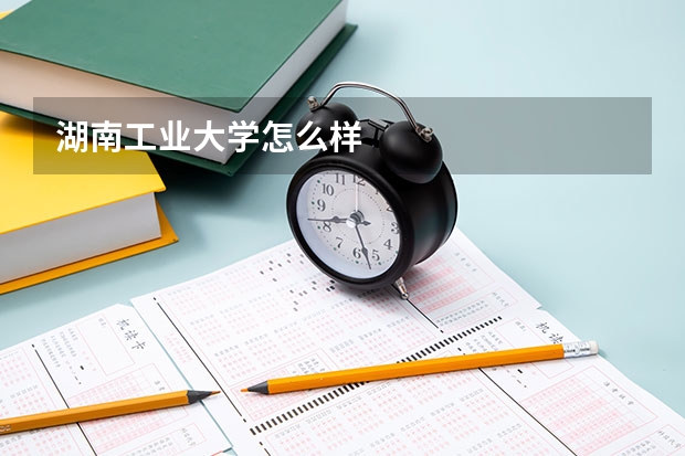 湖南工业大学怎么样