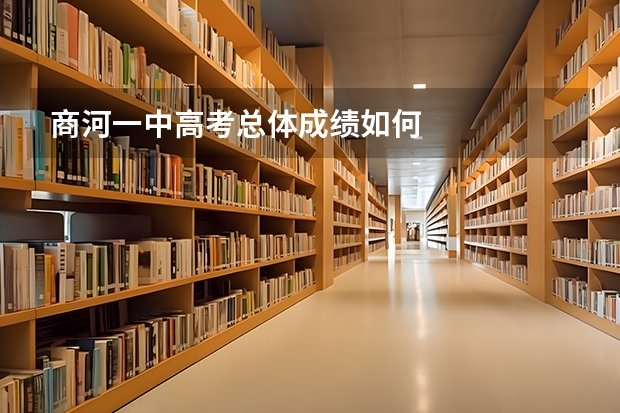 商河一中高考总体成绩如何