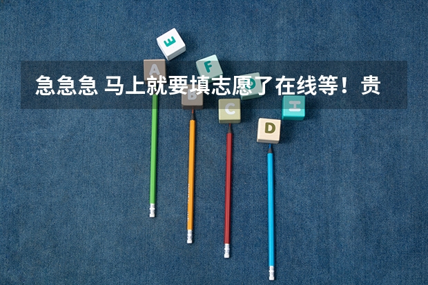 急急急 马上就要填志愿了在线等!贵州 高考理科380 能上2本吗 贵阳学院怎么样?介绍几个院校 啊