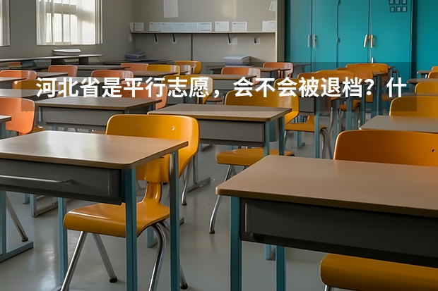 河北省是平行志愿，会不会被退档？什么情况会被退档啊？