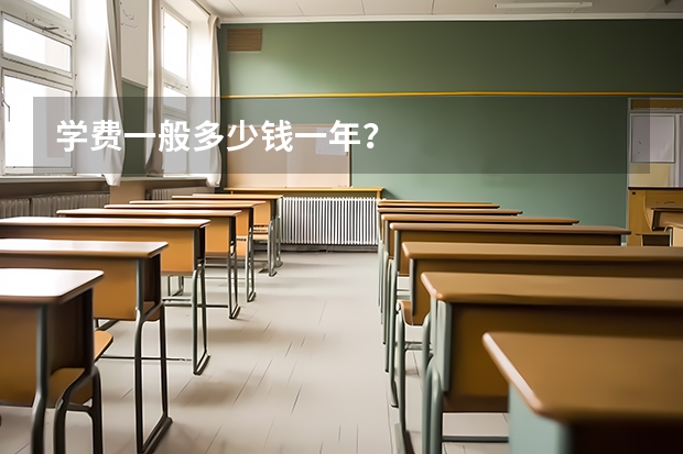 学费一般多少钱一年？