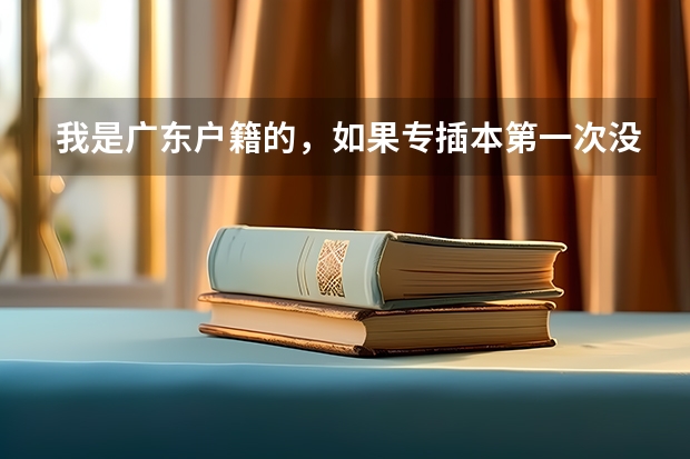 我是广东户籍的，如果专插本第一次没过，第二次考上岸后还是本科学历吗？