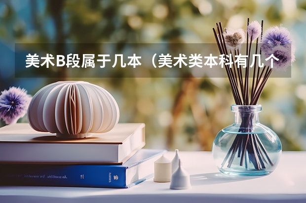 美术B段属于几本(美术类本科有几个批次啊?)