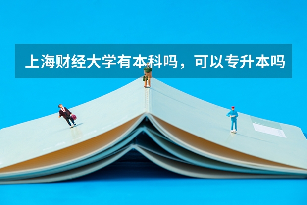 上海财经大学有本科吗,可以专升本吗?