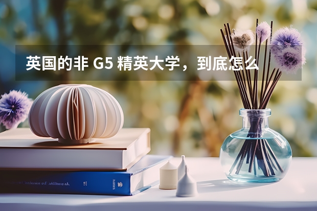 英国的非 G5 精英大学，到底怎么样？