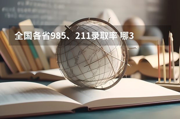 全国各省985、211录取率 哪3所985工程大学校名“不讨喜”，分数线不高，录取机率大？