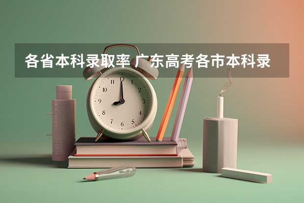各省本科录取率 广东高考各市本科录取率排名