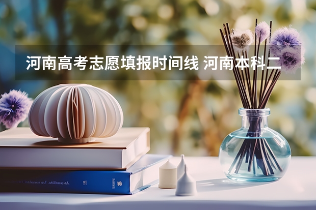 河南高考志愿填报时间线 河南本科二批填报志愿时间