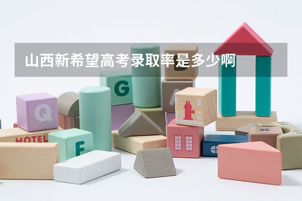 山西新希望高考录取率是多少啊