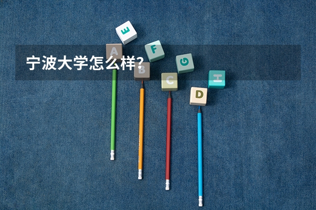 宁波大学怎么样？