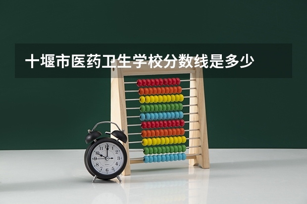 十堰市医药卫生学校分数线是多少