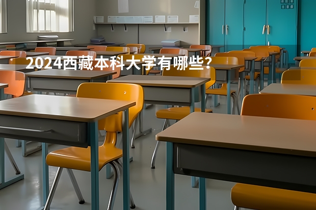 2024西藏本科大学有哪些?