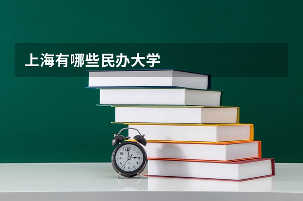 上海有哪些民办大学