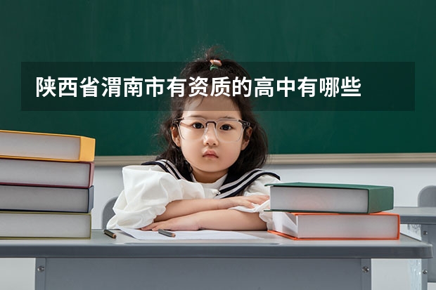 陕西省渭南市有资质的高中有哪些