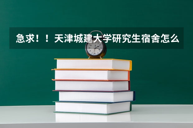 急求!!天津城建大学研究生宿舍怎么样,在哪个楼
